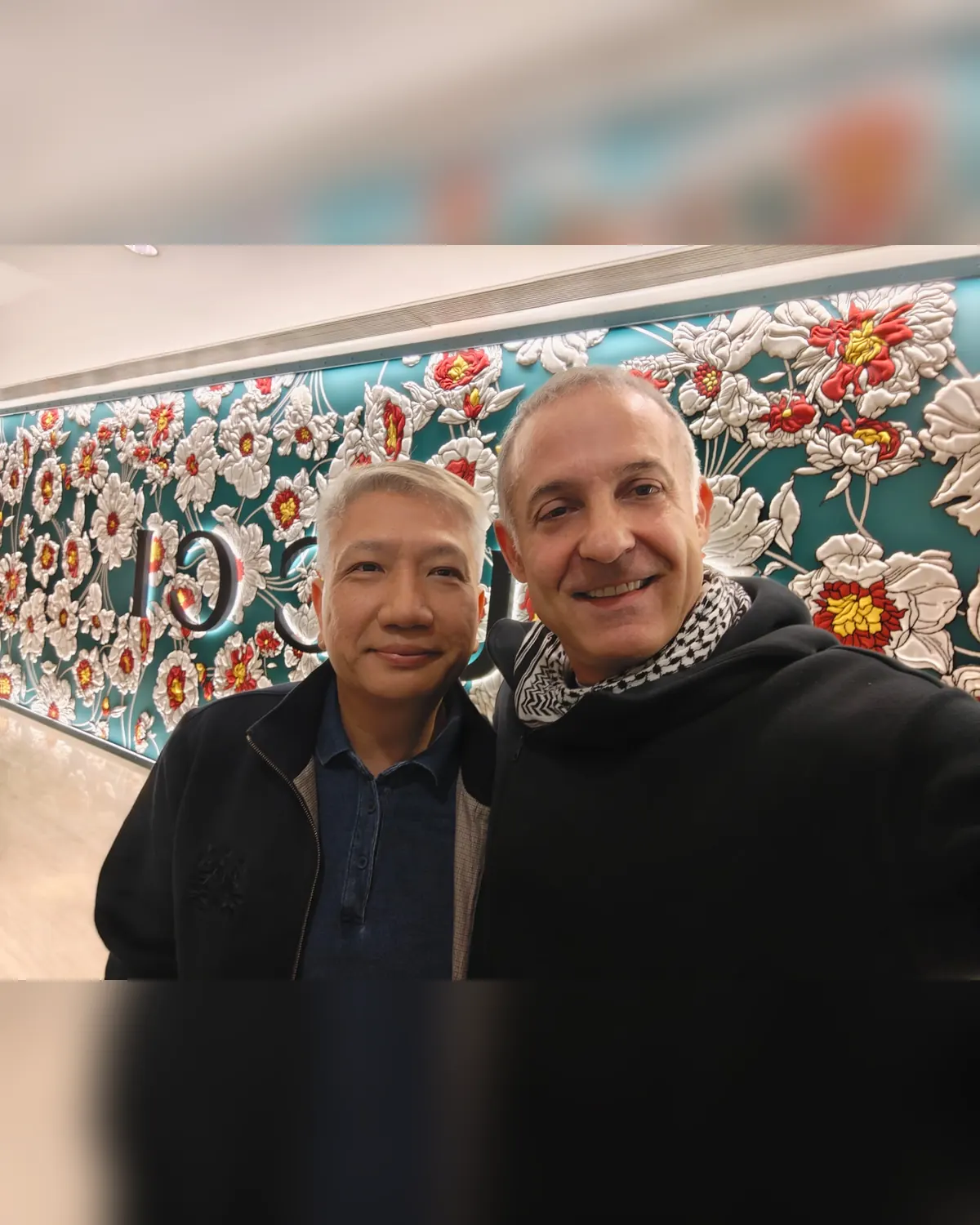 Meeting Mr. Angelo Giuliano in Hong Kong.