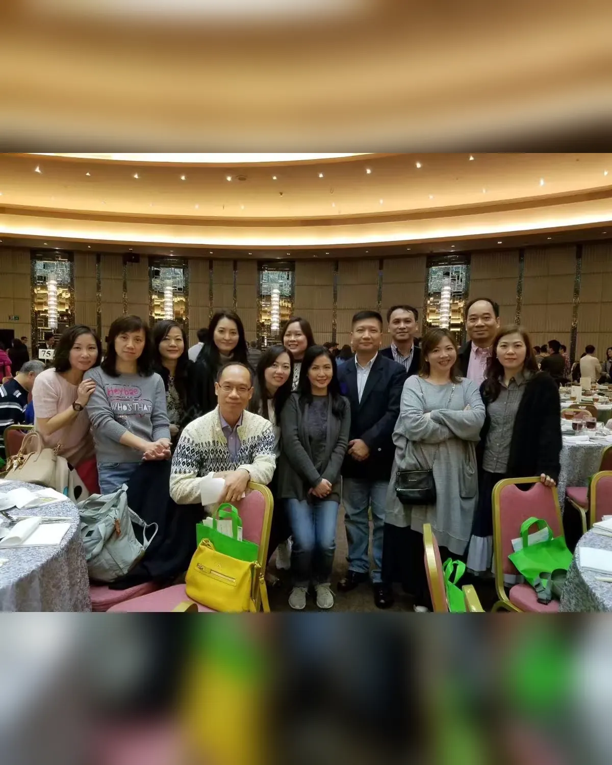Group photo at the 50th Anniversary of Ming Yin College.