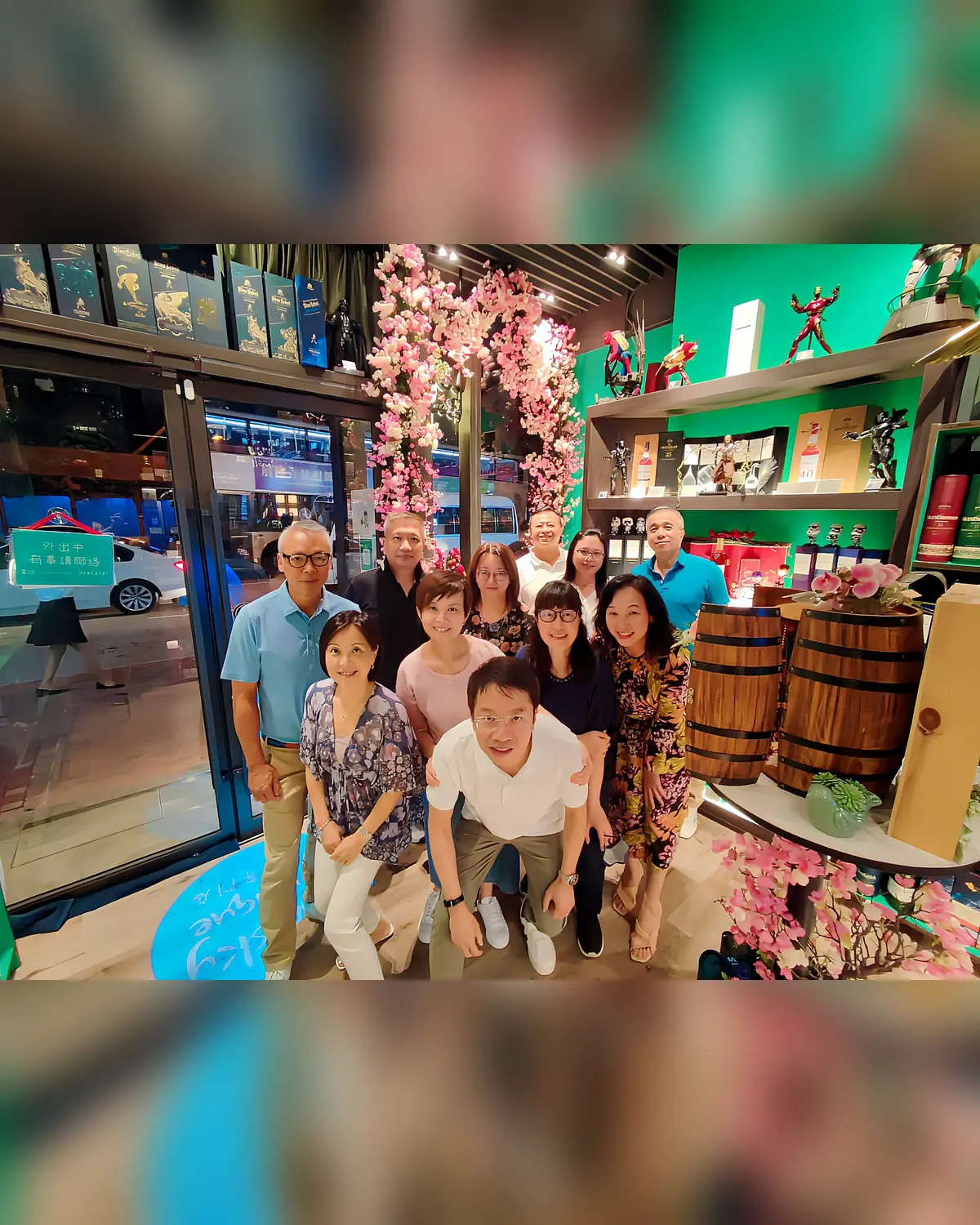 Meeting with CUHK GPA Alumni in Hong Kong.