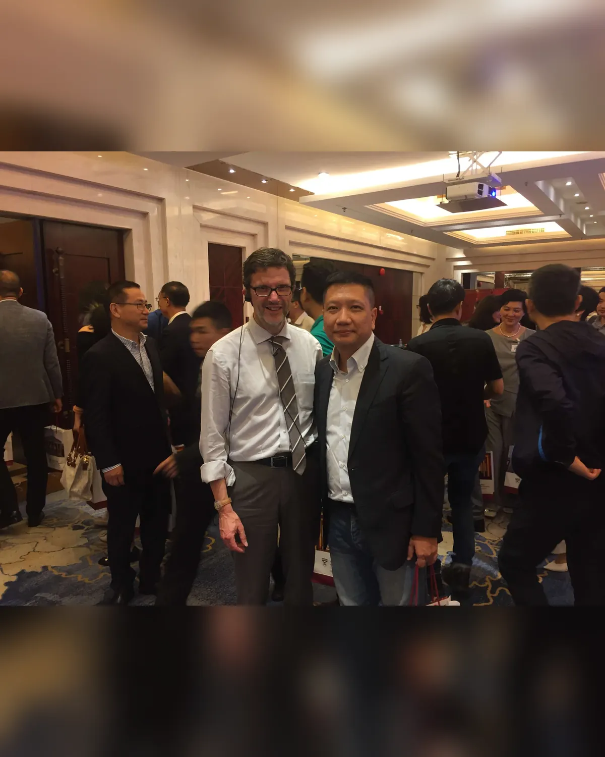 With HBS Professor Felix Oberholzer-Gee in Shenzhen for the SELP Program.