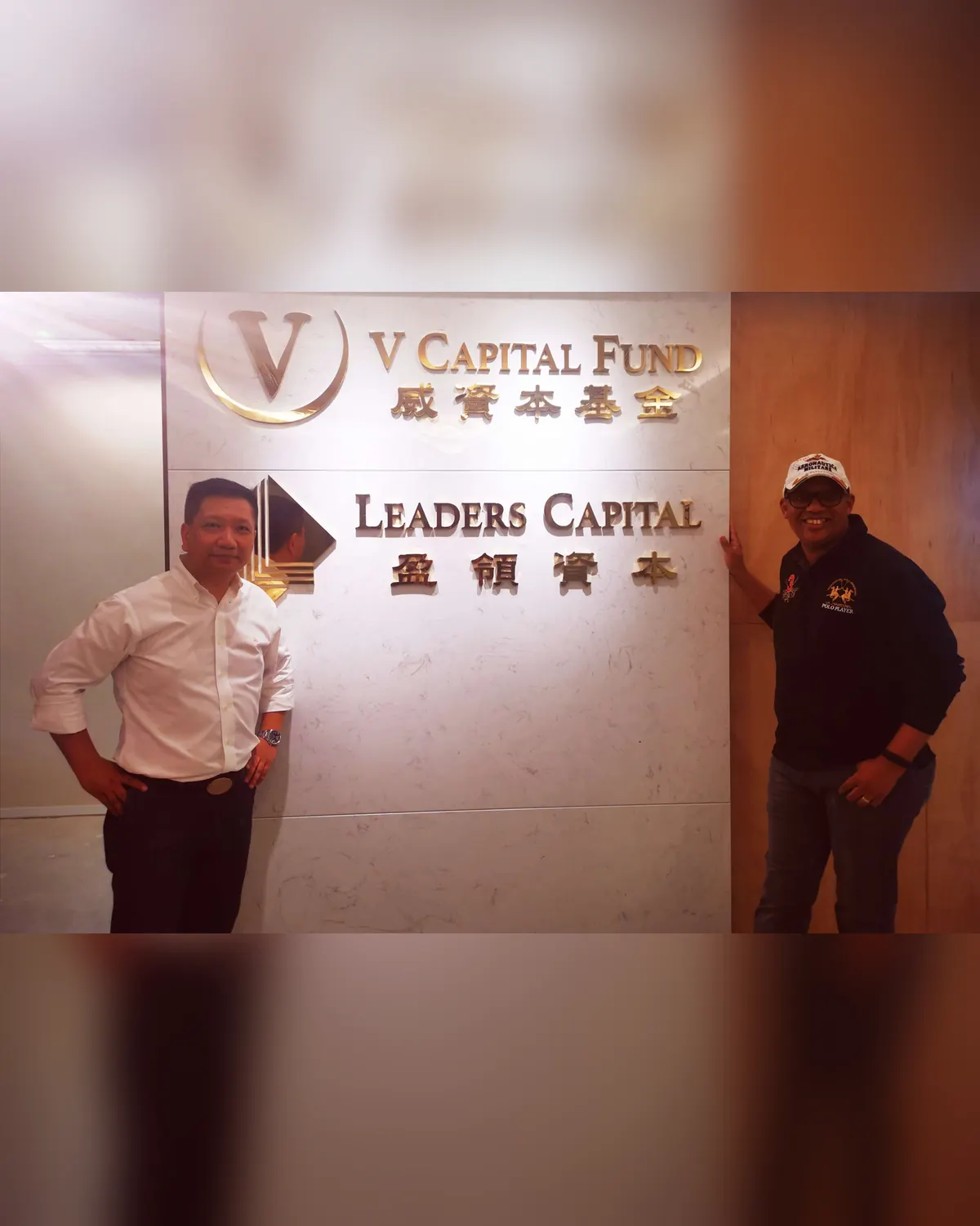 Mr. Lincoln Mali visiting Leaders Capital.